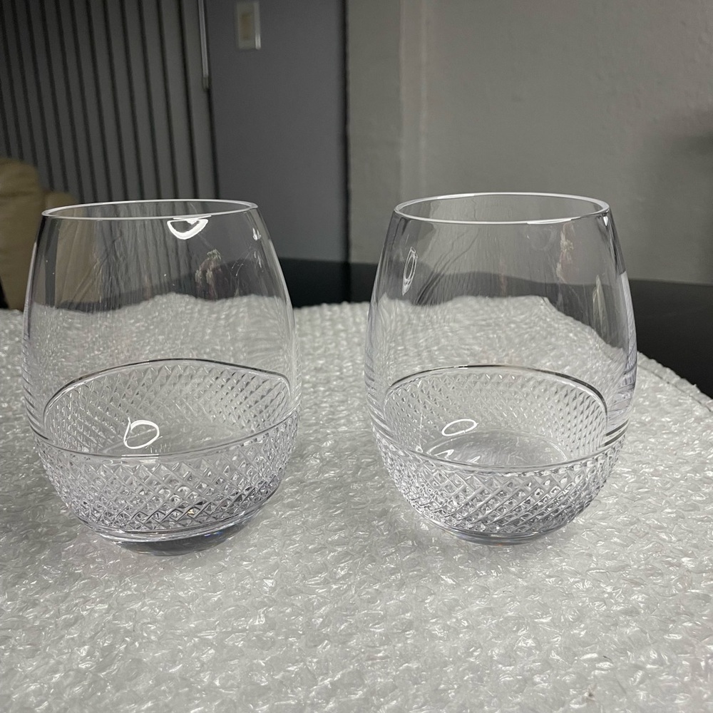 Cashs Ireland Cooper Stemless glasses - Pair
